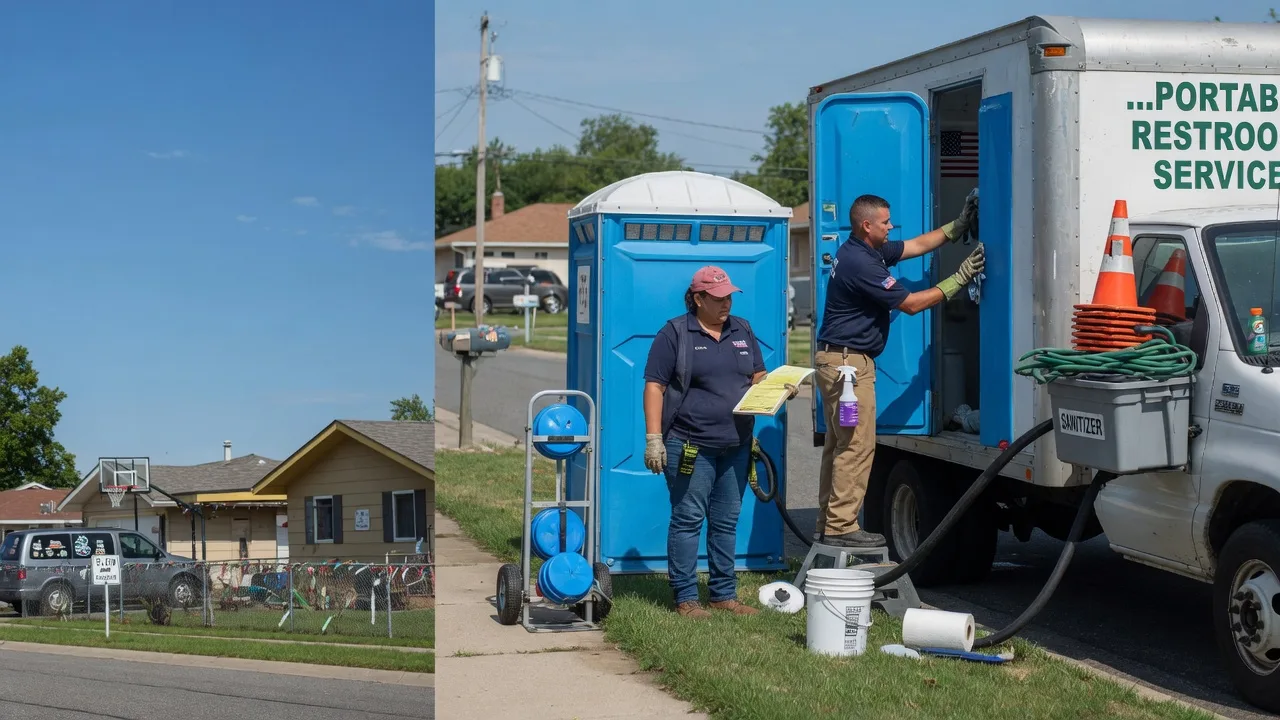 Porta Potty Rental in Toluca, IL near me